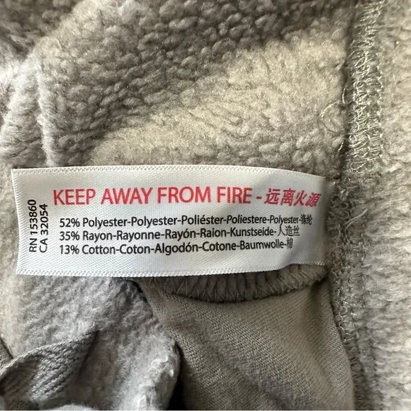 Intimately Free People Soft Gray Knit Kelly Fleece Lined Shirts Size XS - Picture 9 of 10